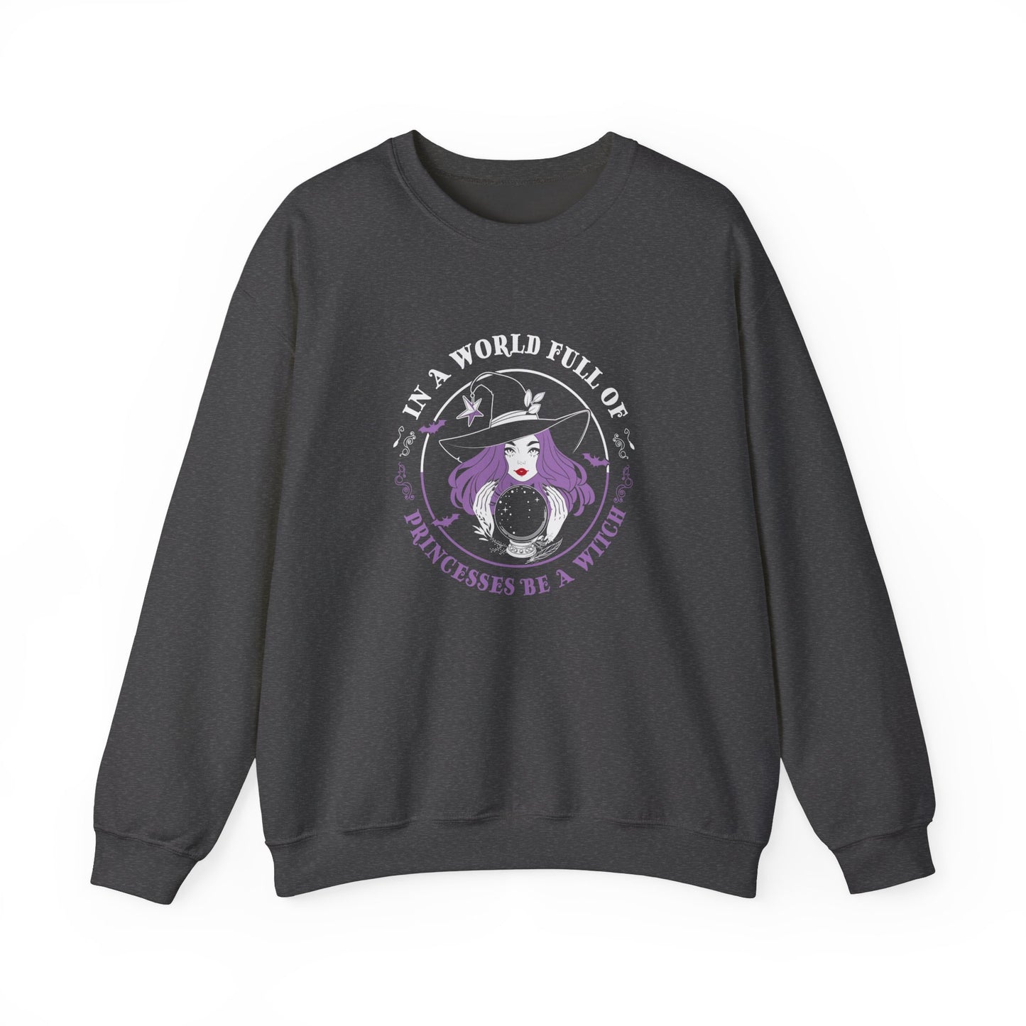 Witch Princess Unisex Heavy Blend™ Crewneck Sweatshirt