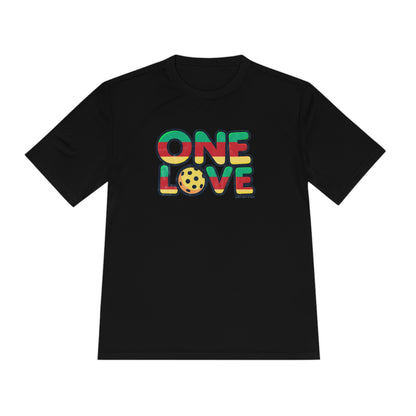 One Love Unisex Moisture Wicking Tee