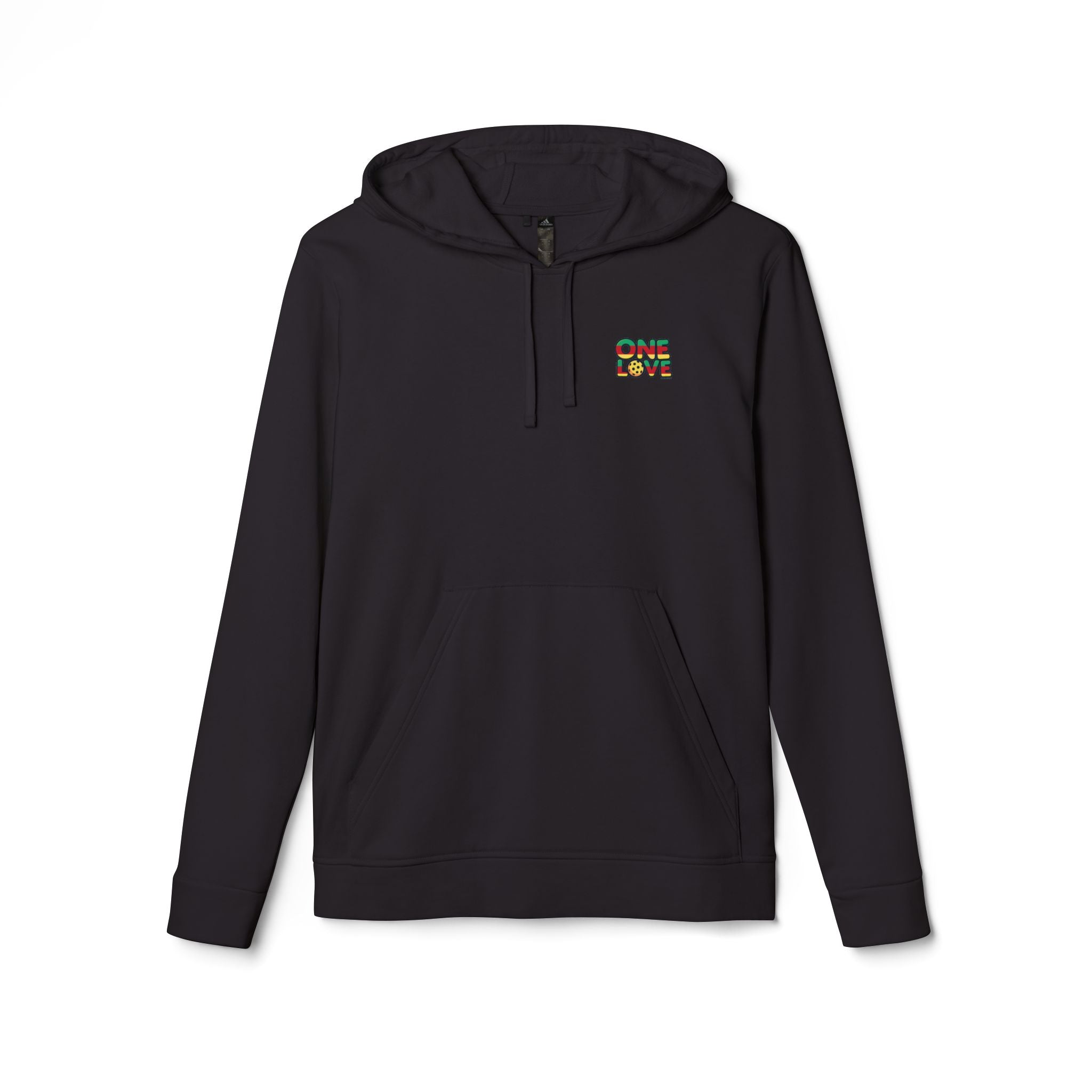 Adidas Unisex Fleece Hoodie – One Love Pickleball Sweatshirt