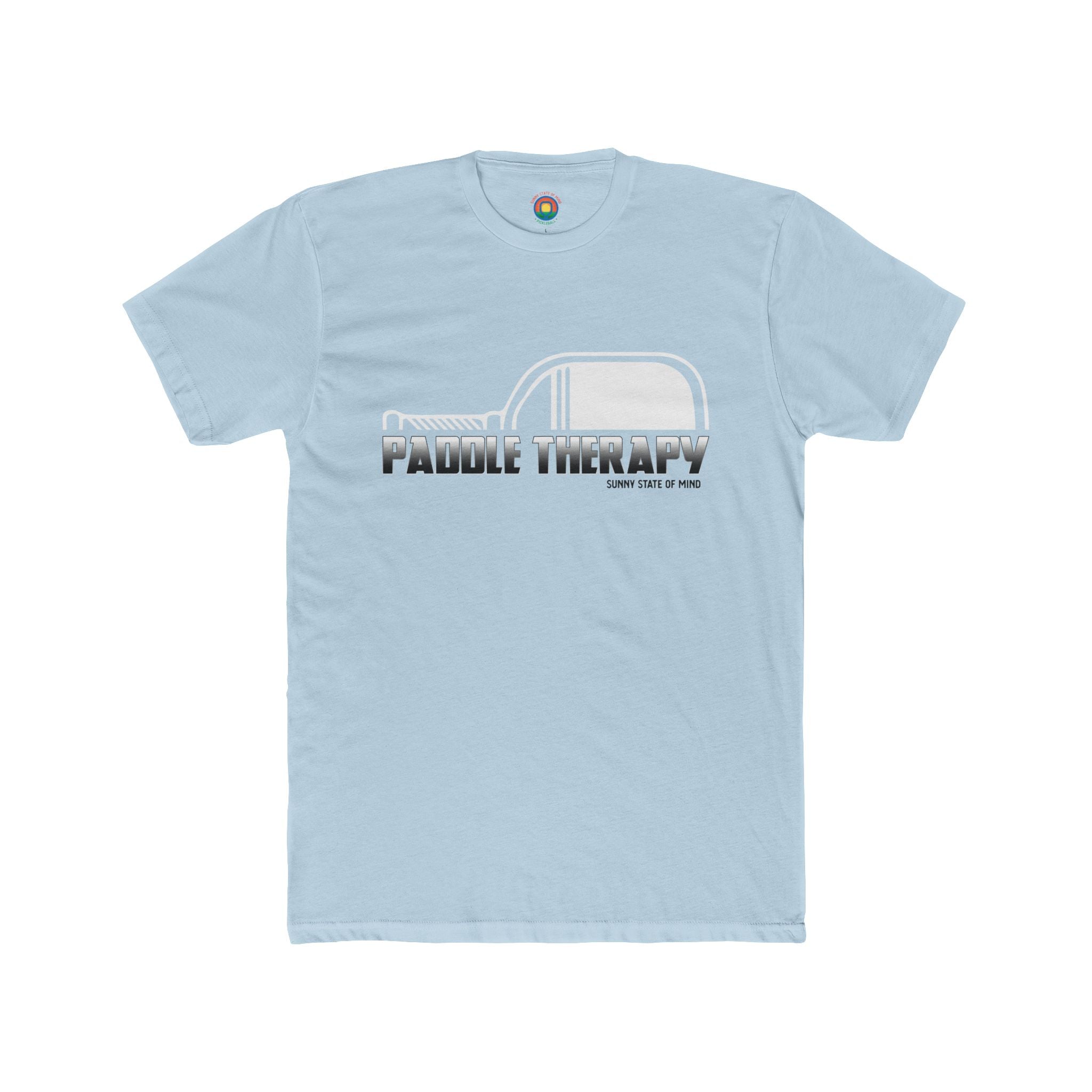 Pickleball Therapy Unisex Cotton Crew Tee