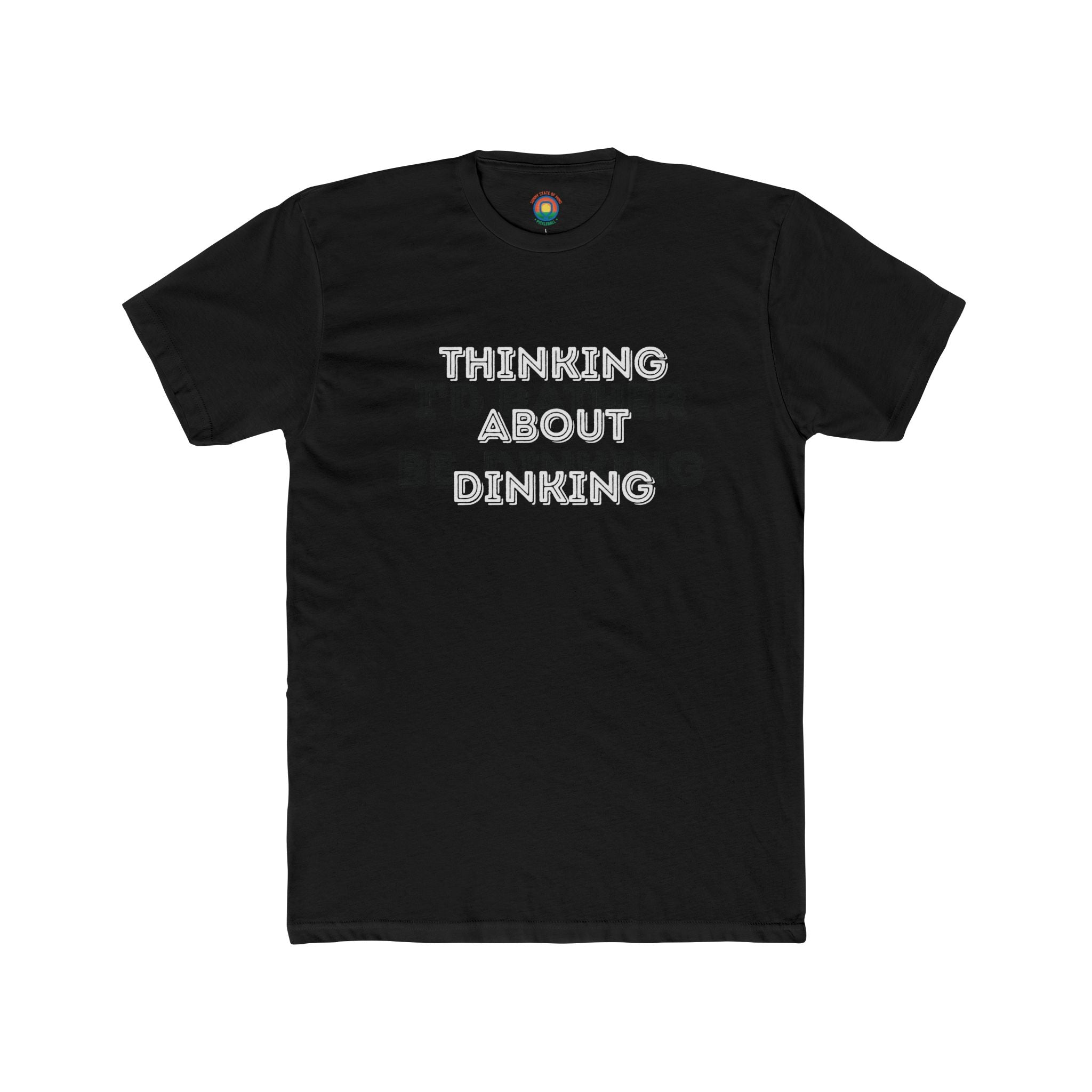Thinking About Dinking Unisex Cotton Crew Tee