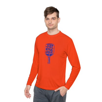 Just One More - Unisex Lightweight Moisture-Wicking Long Sleeve Tee