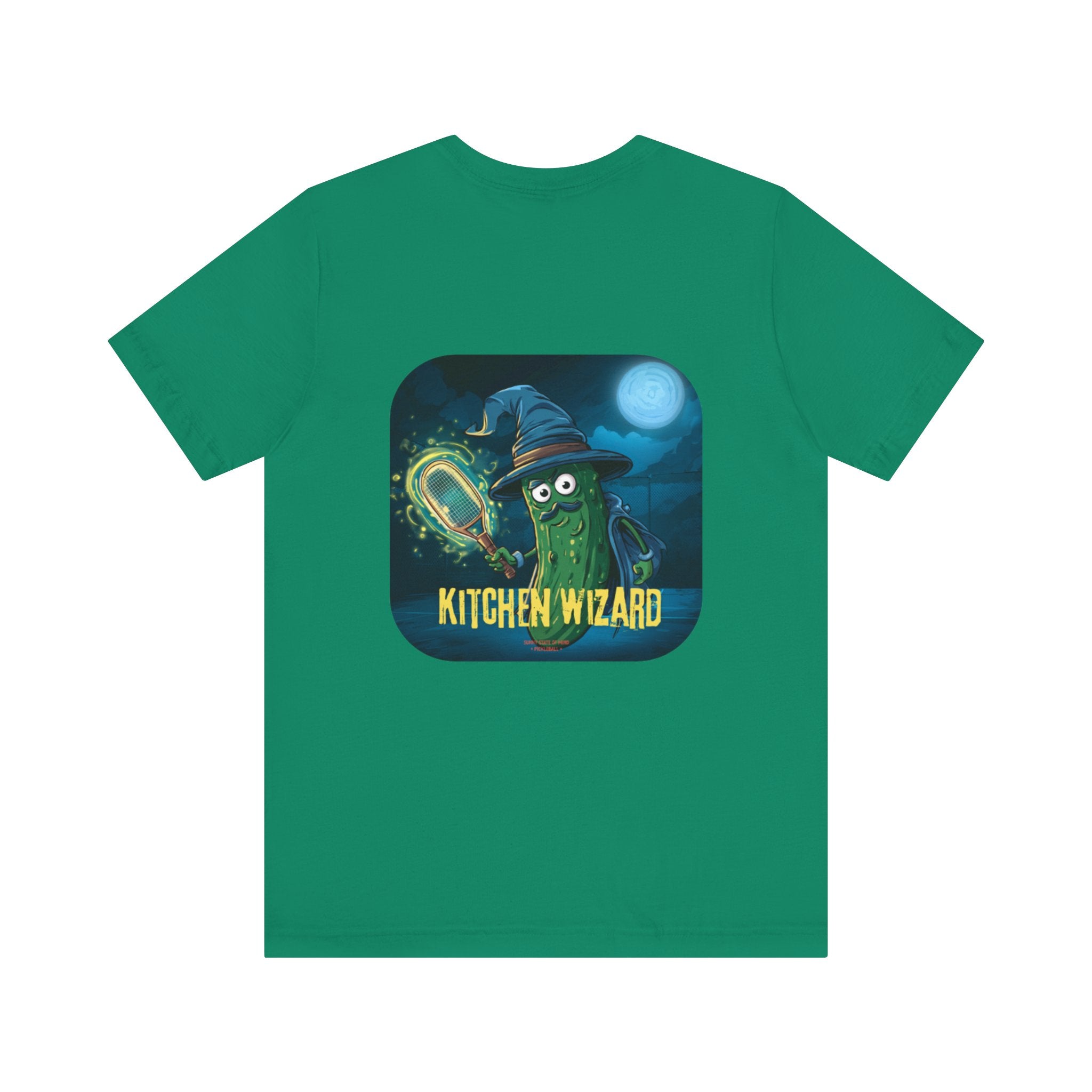Pickled Wizard Pickleball T-Shirt – Funny Halloween Costume & Gift for Players