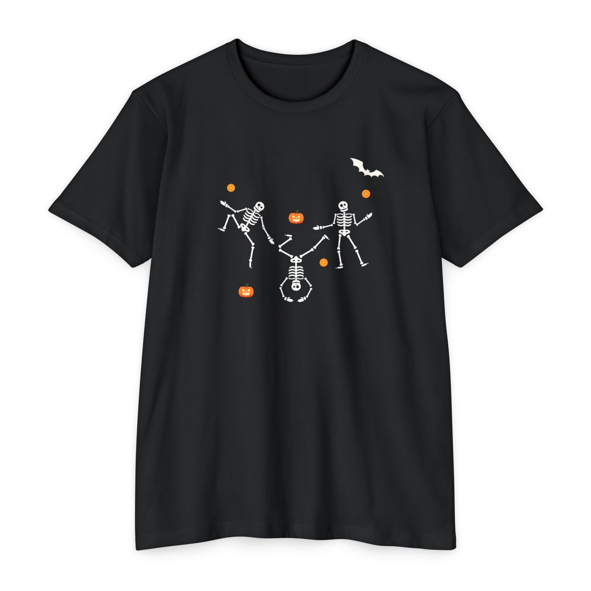 Halloween Skeleton T-Shirt, Unisex Spooky Shirt, Fun Halloween Apparel, Casual Fall Fashion, Halloween Costume Top, Skeleton Design Tee
