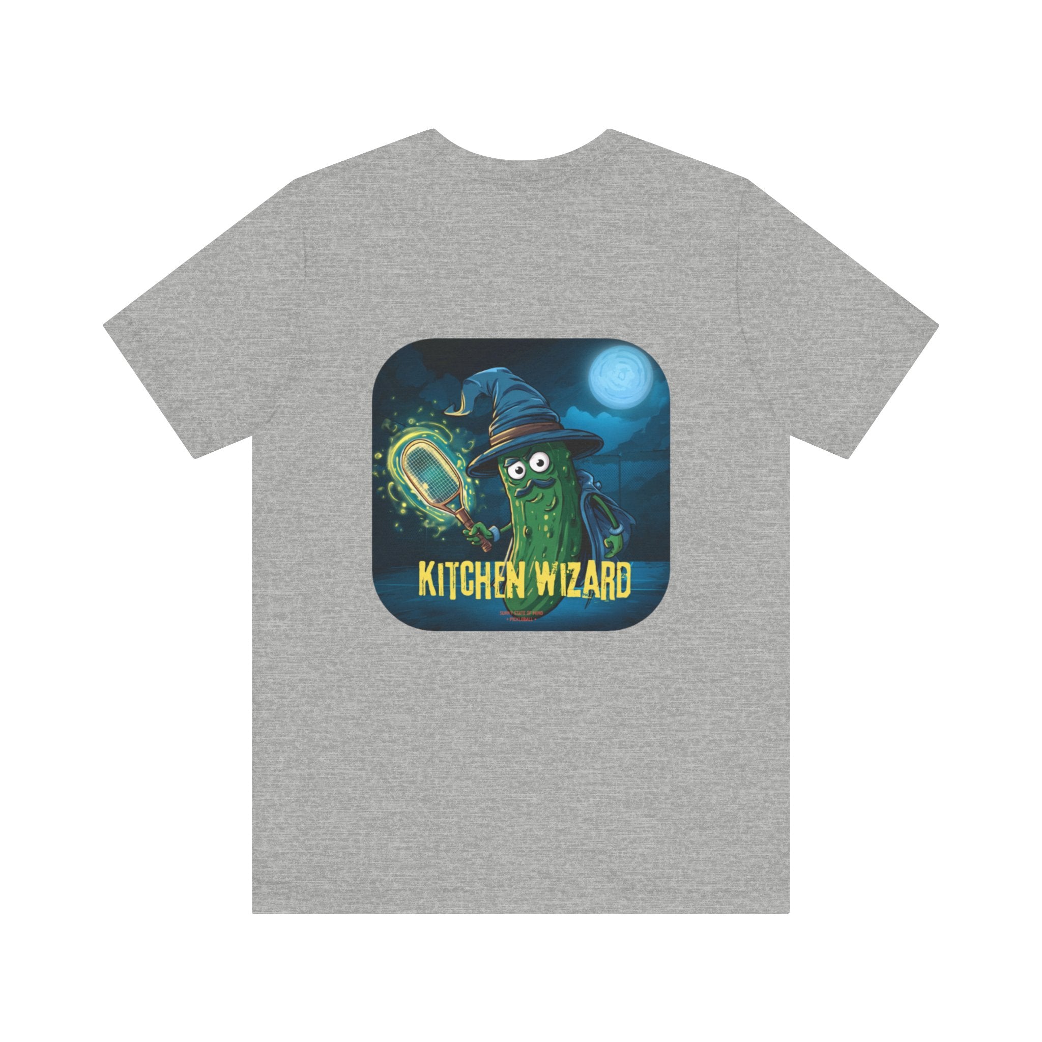 Pickled Wizard Pickleball T-Shirt – Funny Halloween Costume & Gift for Players