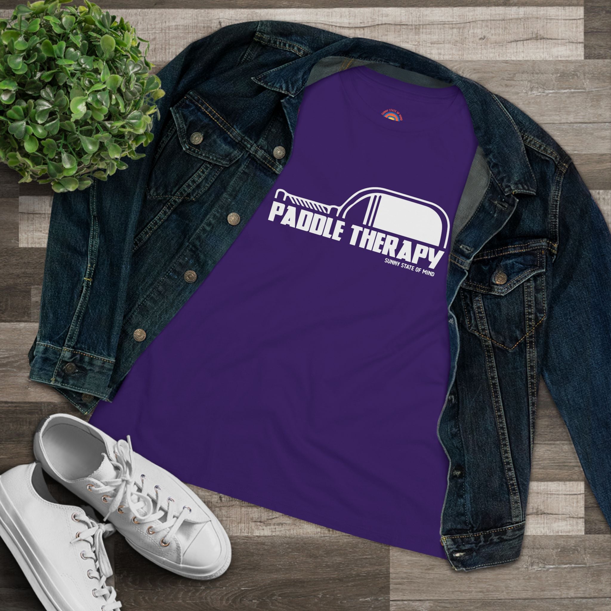 Women's Fitted Paddle Therapy Tee