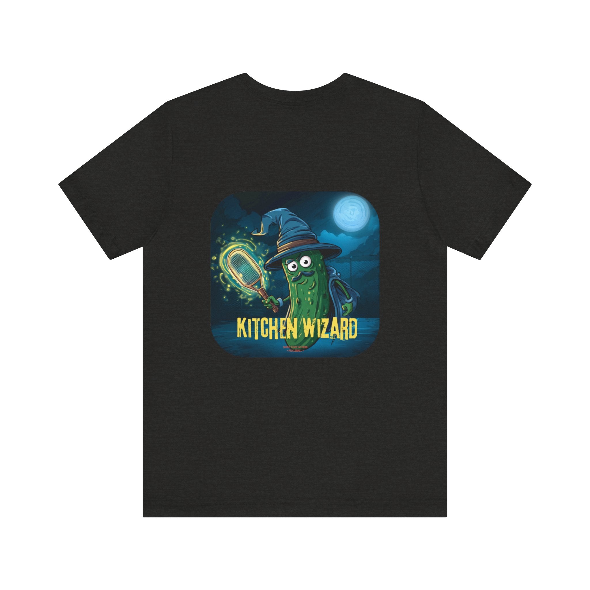 Pickled Wizard Pickleball T-Shirt – Funny Halloween Costume & Gift for Players
