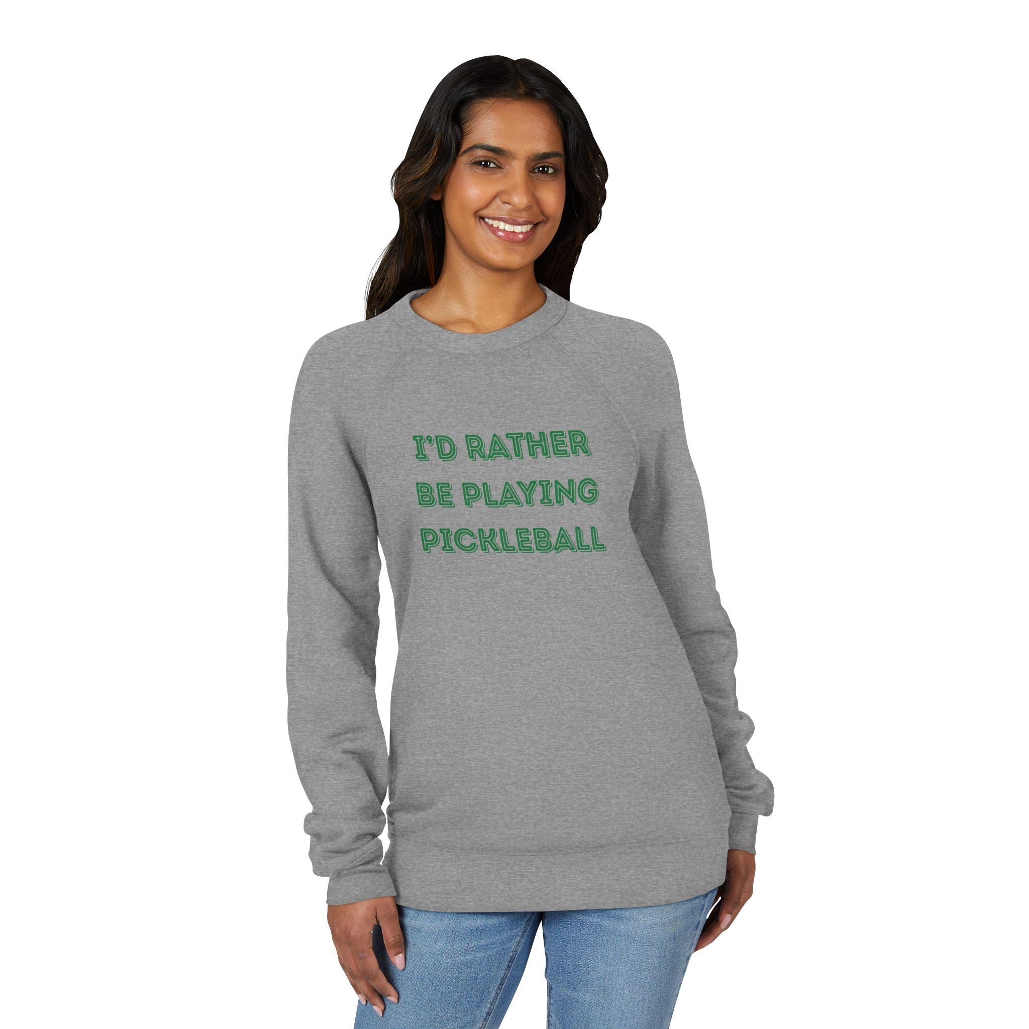 I'd Rather Be Playing Pickleball - Unisex Soft Fleece Sweatshirt
