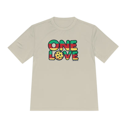 One Love Unisex Moisture Wicking Tee