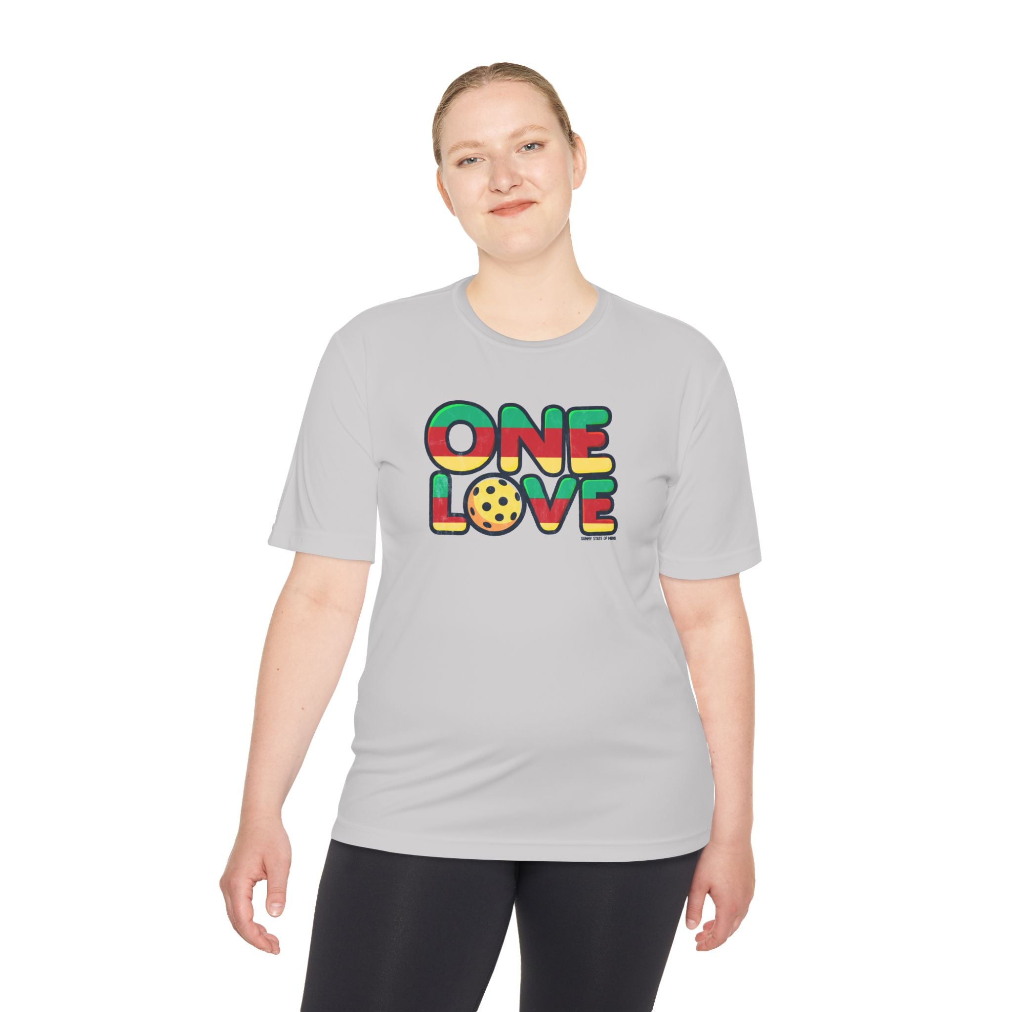One Love Unisex Moisture Wicking Tee