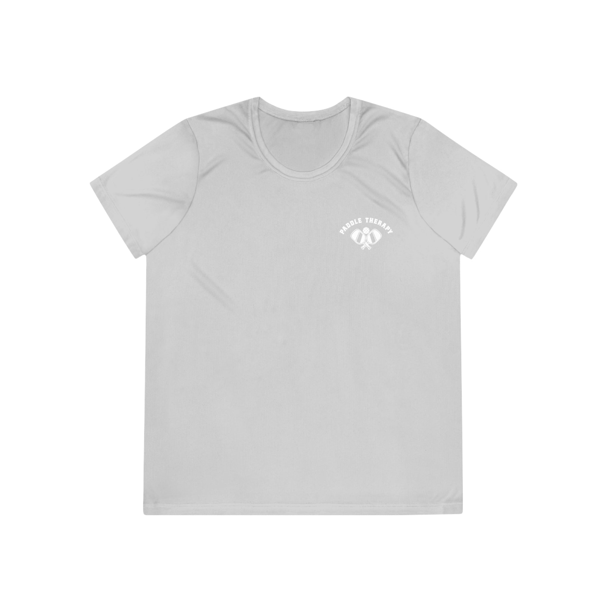 Paddle Therapy Ladies  Athletic Tee – White Edition