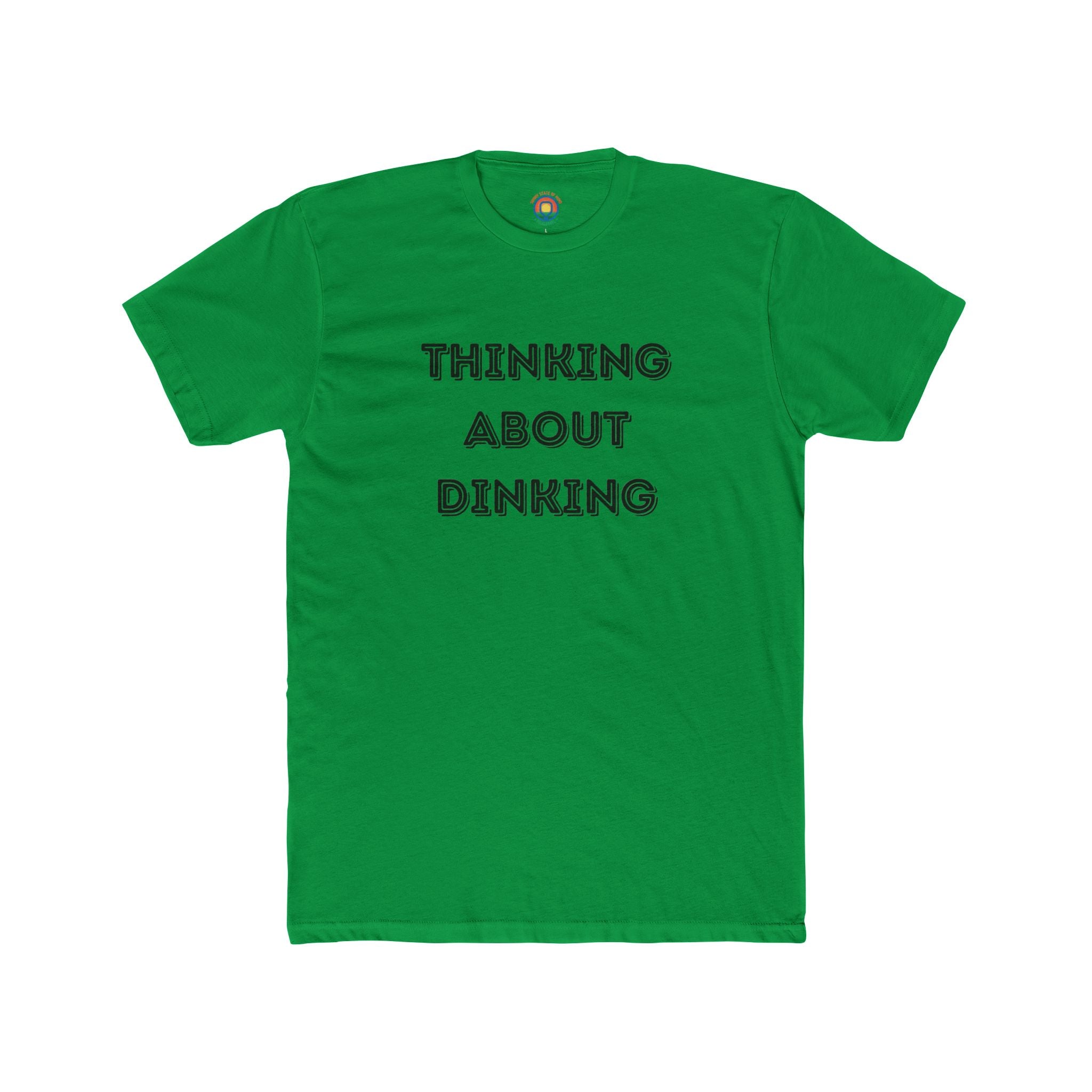 Thinking About Dinking Unisex Cotton Crew Tee