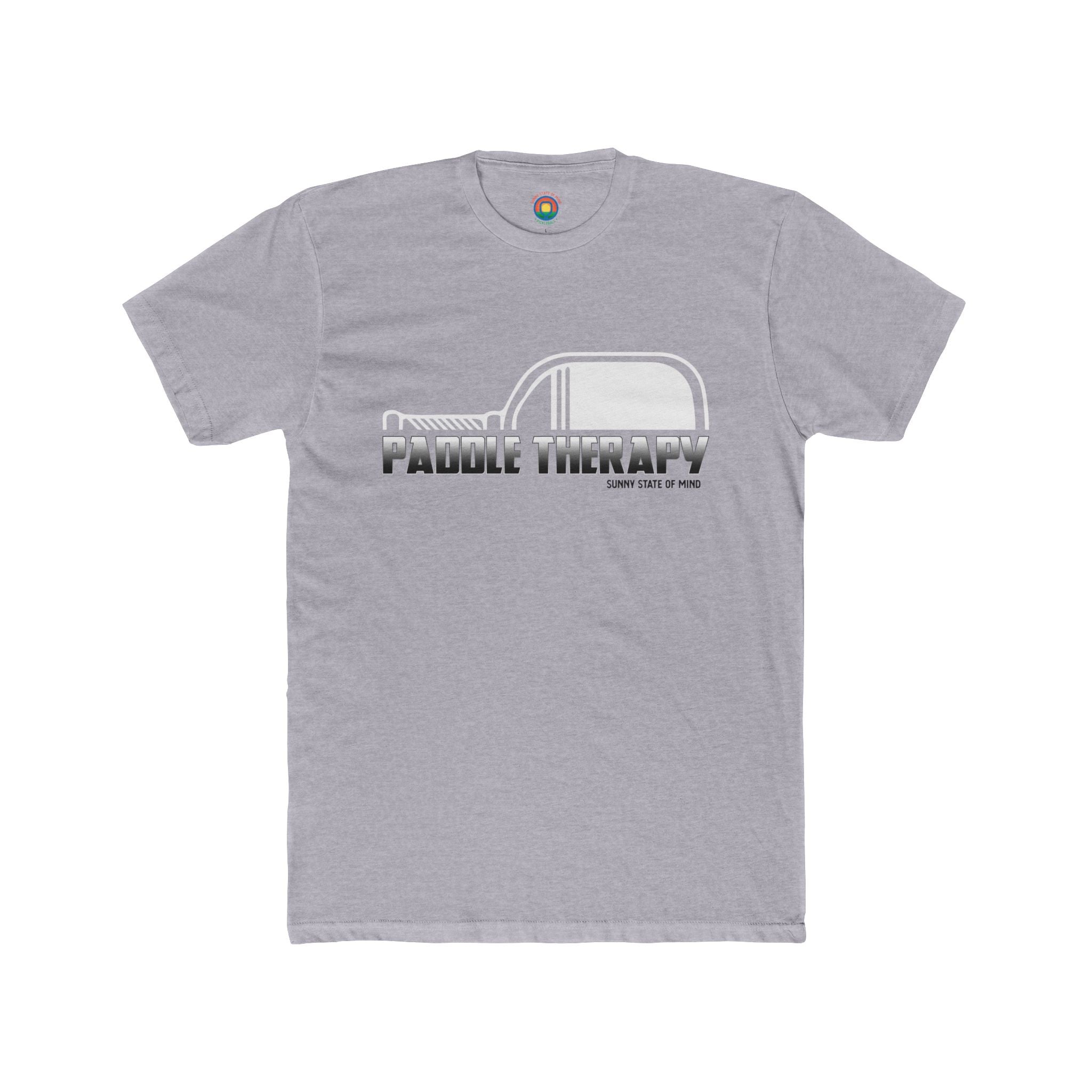 Pickleball Therapy Unisex Cotton Crew Tee