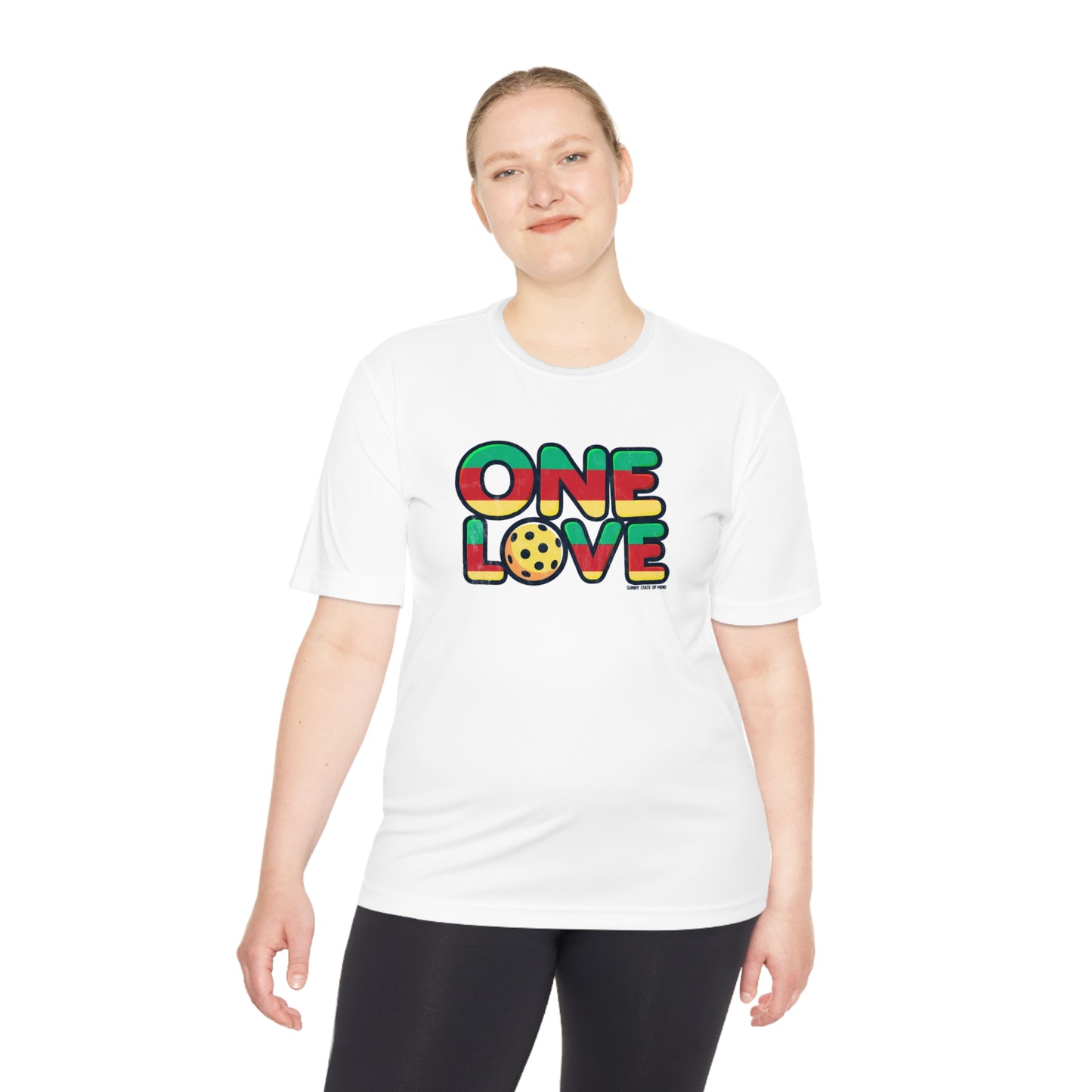 One Love Unisex Moisture Wicking Tee