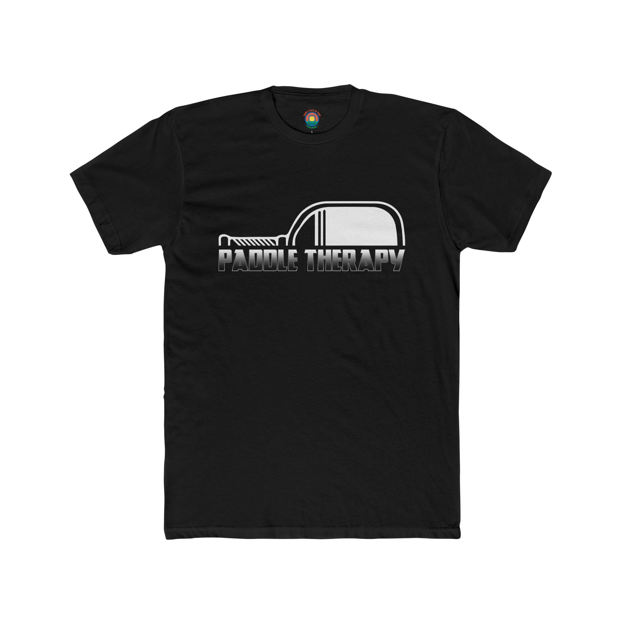 Pickleball Therapy Unisex Cotton Crew Tee
