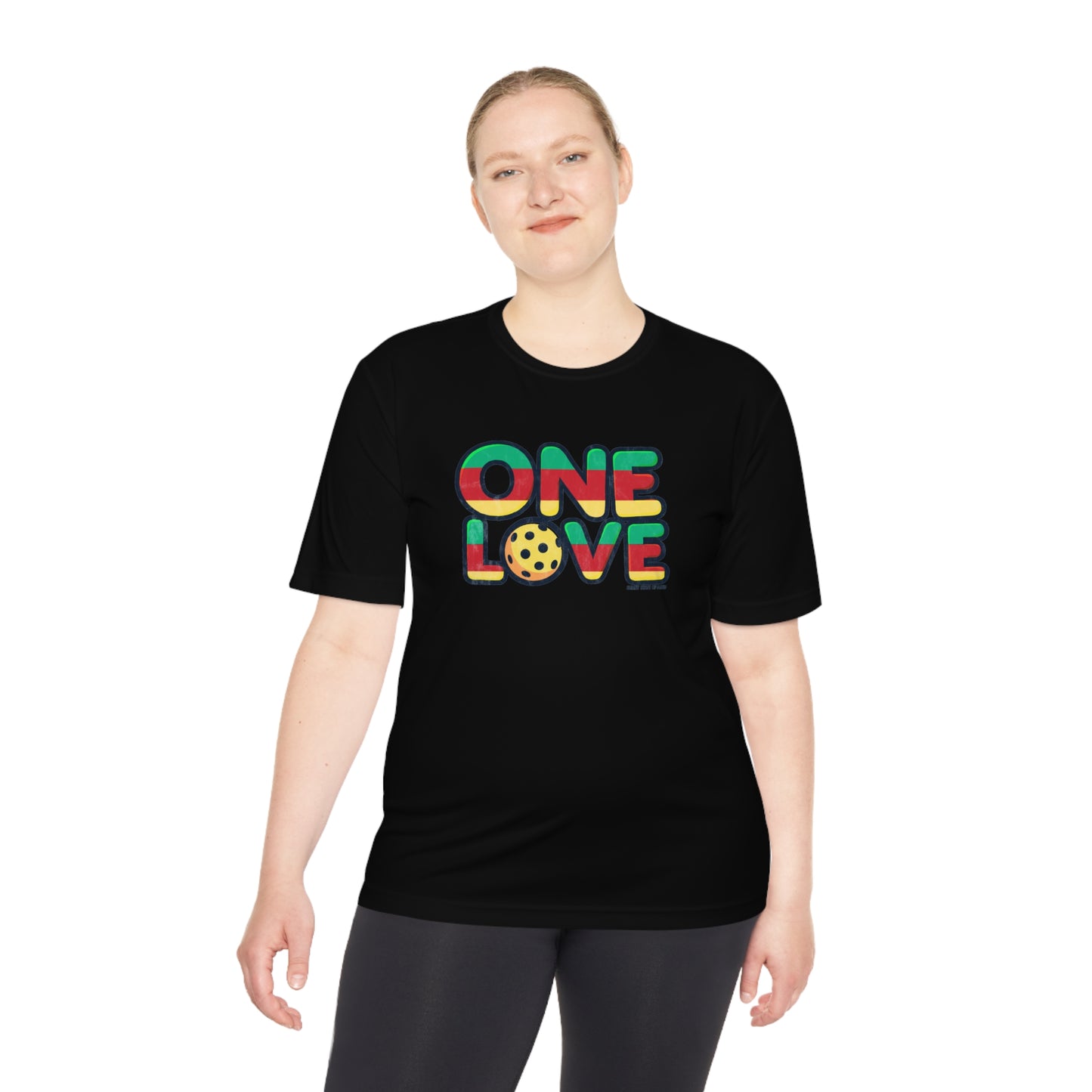 One Love Unisex Moisture Wicking Tee